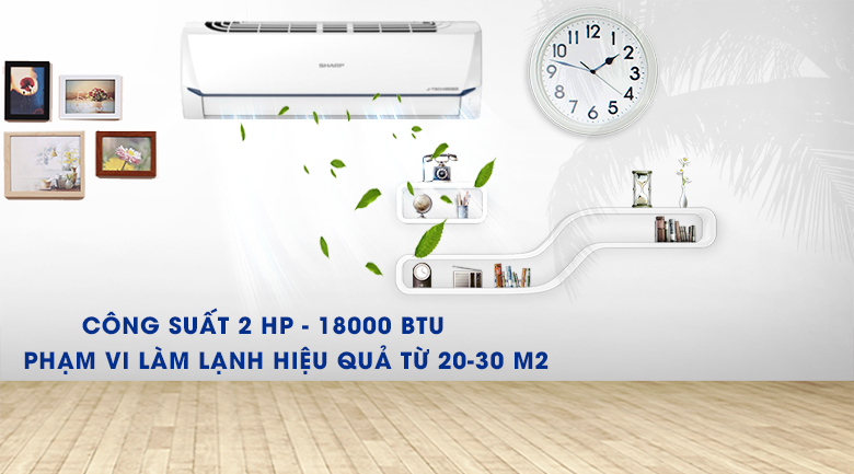 thiết kế-Máy lạnh Sharp AH-X18XEW