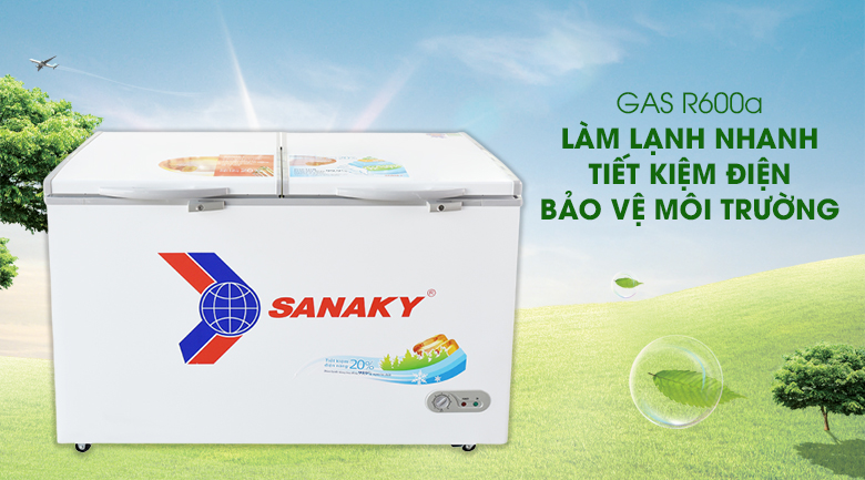 Tủ đông Sanaky 410 lít VH 5699HY