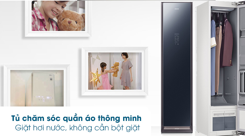 Tủ chăm sóc áo quần thông minh Samsung DF60R8600CG