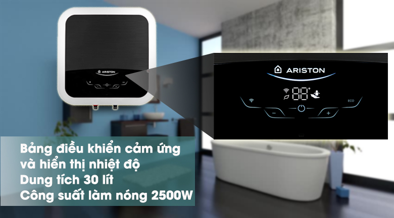 Bình nóng lạnh Ariston 30 lít AN2 30 TOP WIFI