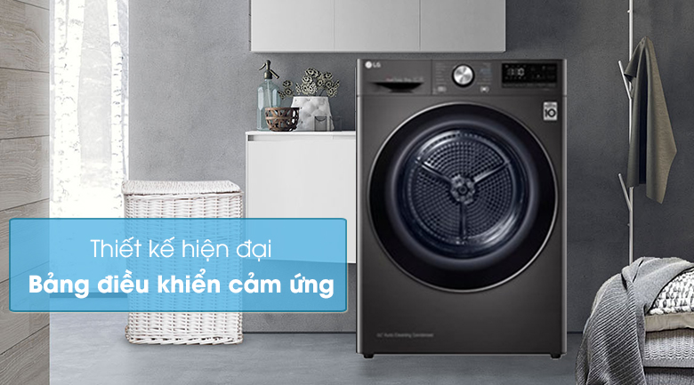 Máy sấy LG 9 Kg DVHP09B