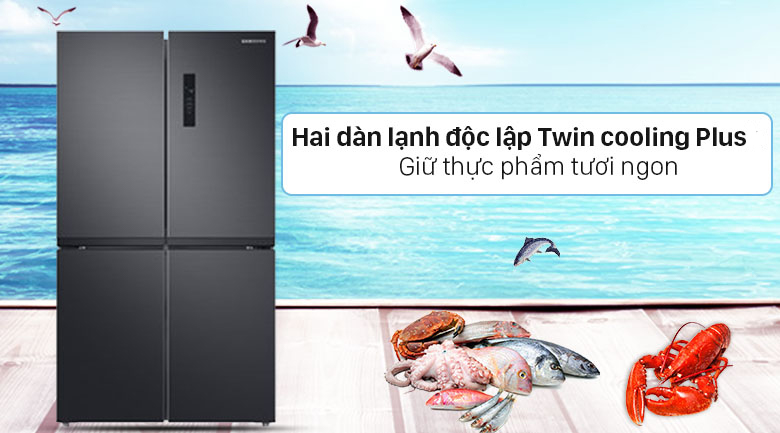 Tủ lạnh Samsung Inverter 488 lít RF48A4000B4