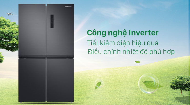 Tủ lạnh Samsung Inverter 488 lít RF48A4000B4