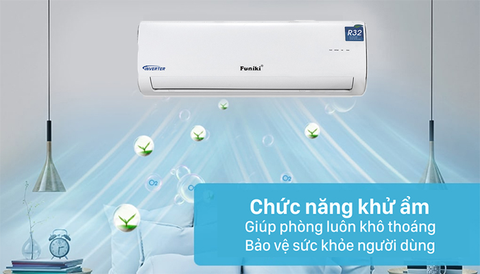 Điều hòa Funiki 12000BTU 2 chiều inverter HIH12TMU