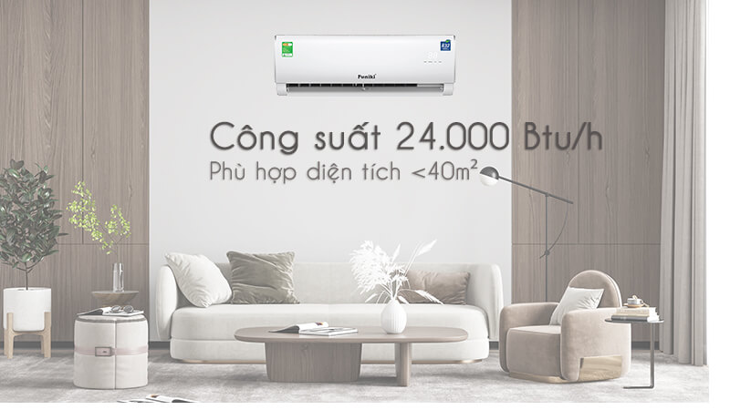 Điều hòa Funiki 1 chiều 24000 BTU HSC24TMU