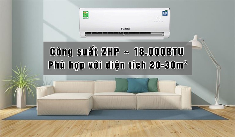 Điều Hòa Funiki 18.000btu HSH18TMU 2 chiều [2022]