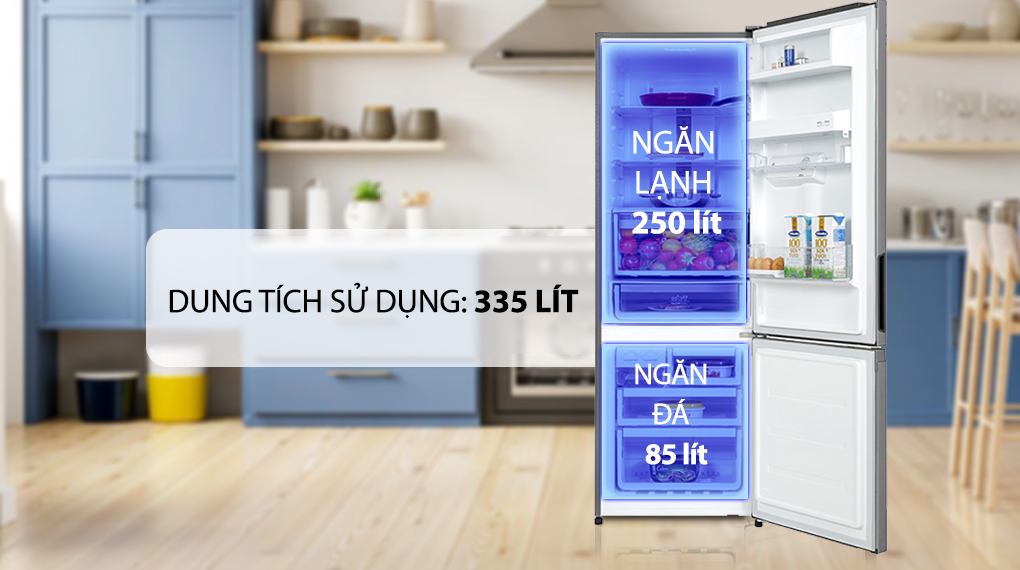 Tủ lạnh Electrolux Inverter 335 Lít EBB3742K-A