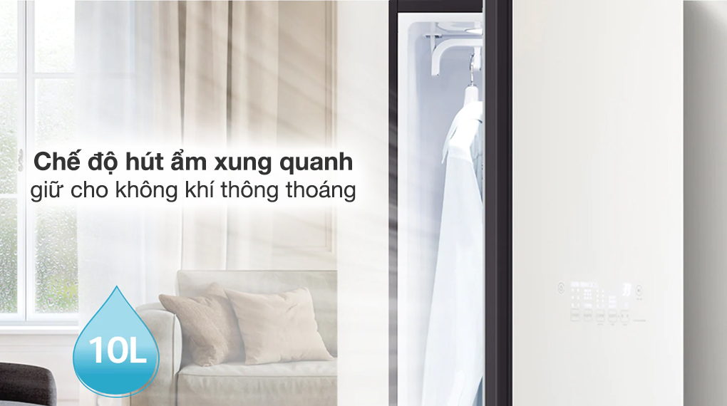 Tủ chăm sóc quần áo thông minh LG S5BOC