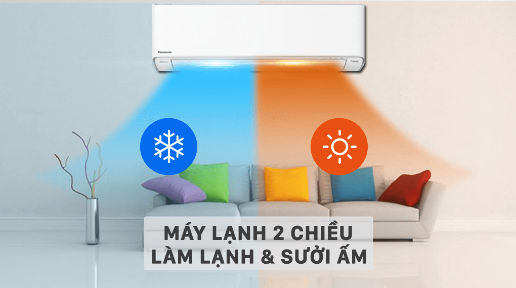 Máy lạnh 2 chiều Panasonic 1 HP CU/CS-XZ9XKH-8