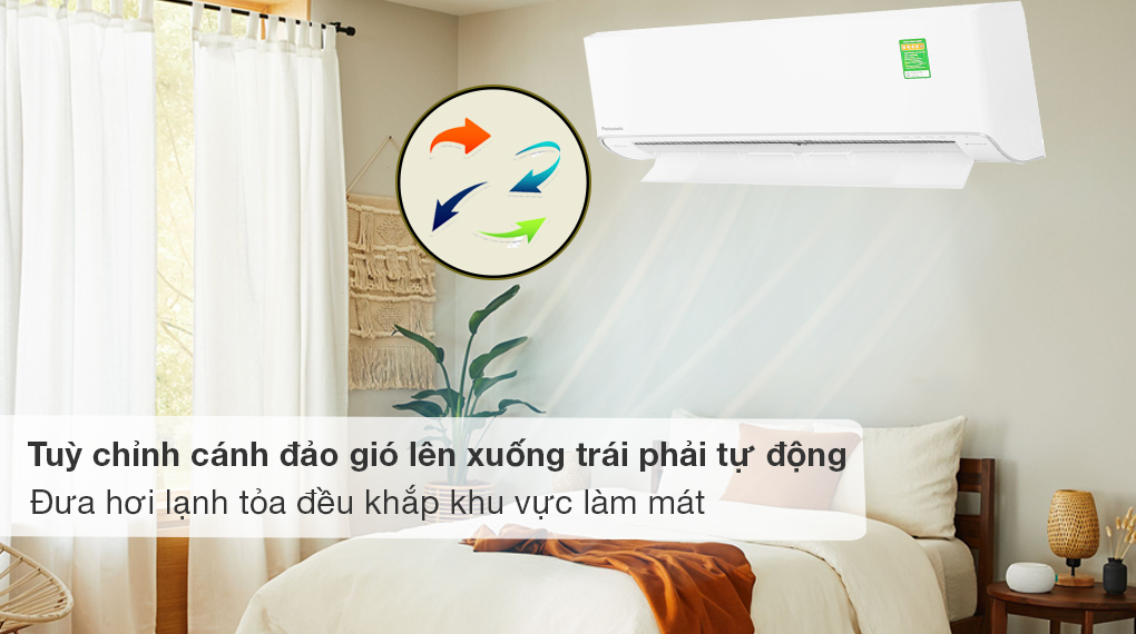 Điều hòa Panasonic Inverter 12000 BTU 1 chiều CU/CS-XU12ZKH-8