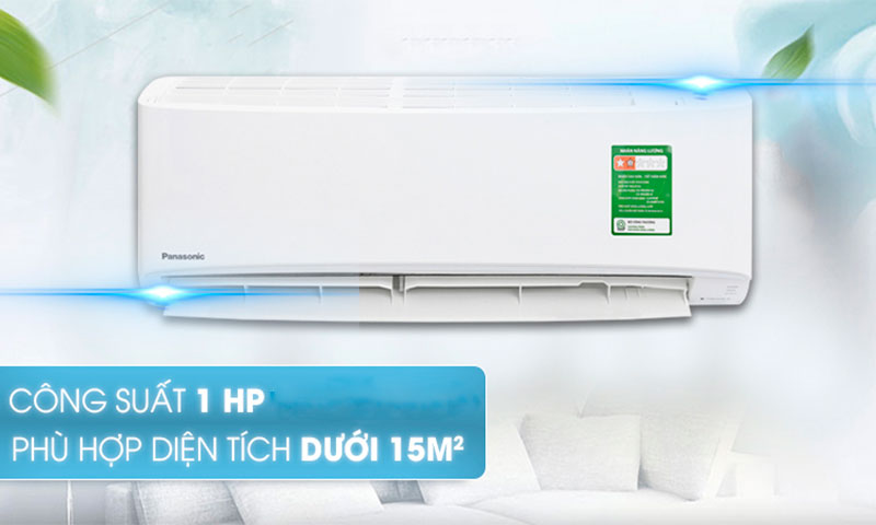 Điều hòa Panasonic 9000 BTU 1 chiều N9ZKH-8 gas R-32