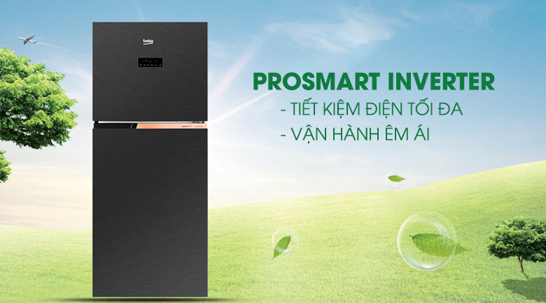 Tủ lạnh Beko Inverter 340 lít RDNT371E50VZK