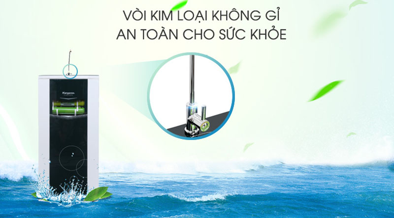 Máy lọc nước Kangaroo 9 lõi vỏ tủ VTU KG109A