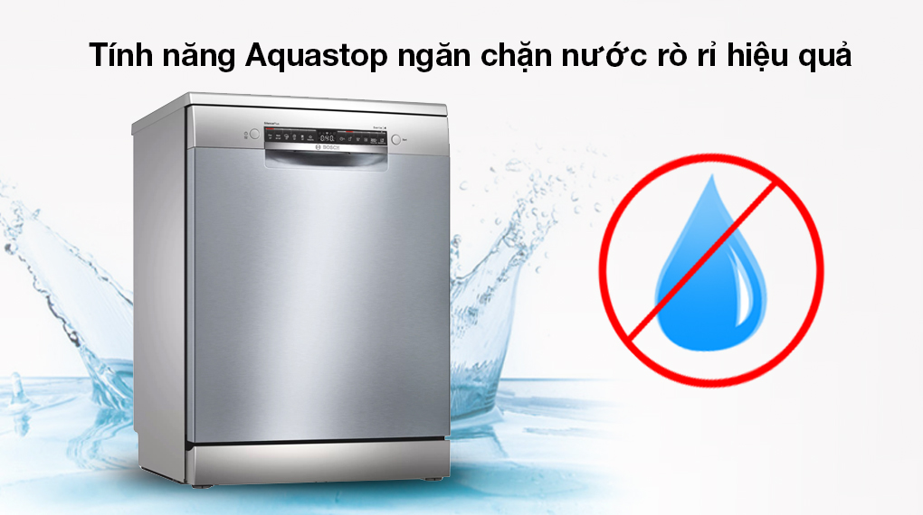 Máy rửa bát độc lập 14 bộ Bosch SMS4HCI48E