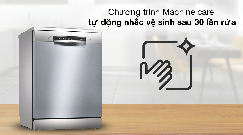 Máy rửa bát độc lập 14 bộ Bosch SMS4HCI48E